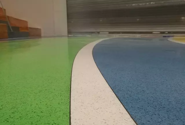 彩色磨石地坪